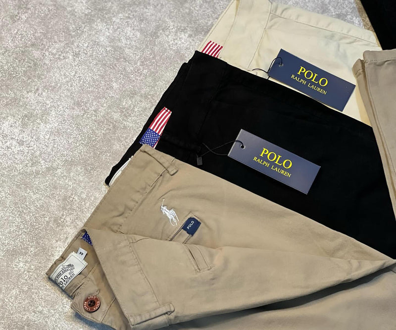 [Kit 3] Calças em Sarja Ralph Lauren