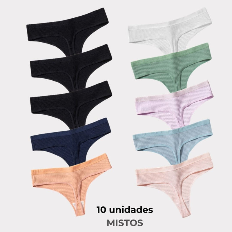 [COMPRE 5 LEVE 10] Calcinha CottonConfort® - Frete Grátis