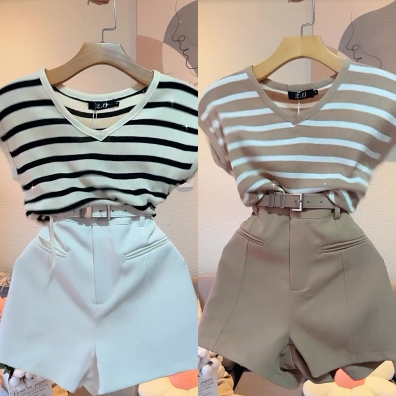 Kit 2 Conjuntos Poly Blusa + Short