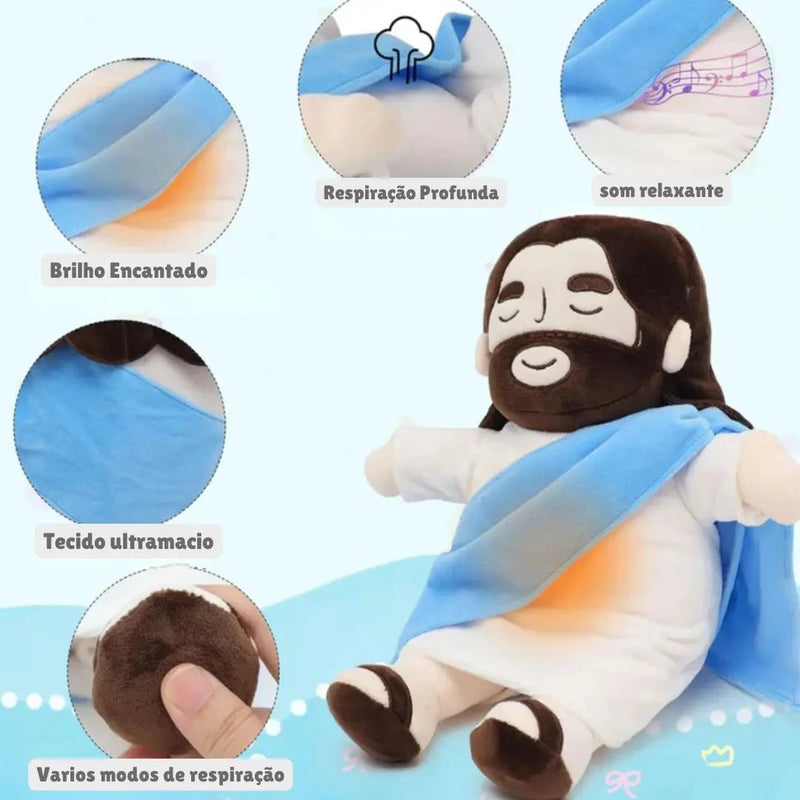 Pelúcia Jesus - que Abraça com Fé e Acalma a Alma [COMPRE 1 LEVE 2]