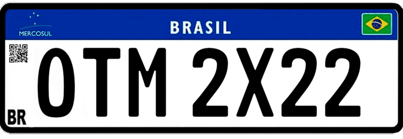 Adesivo Para Placas de Veículos - Anti-Multa